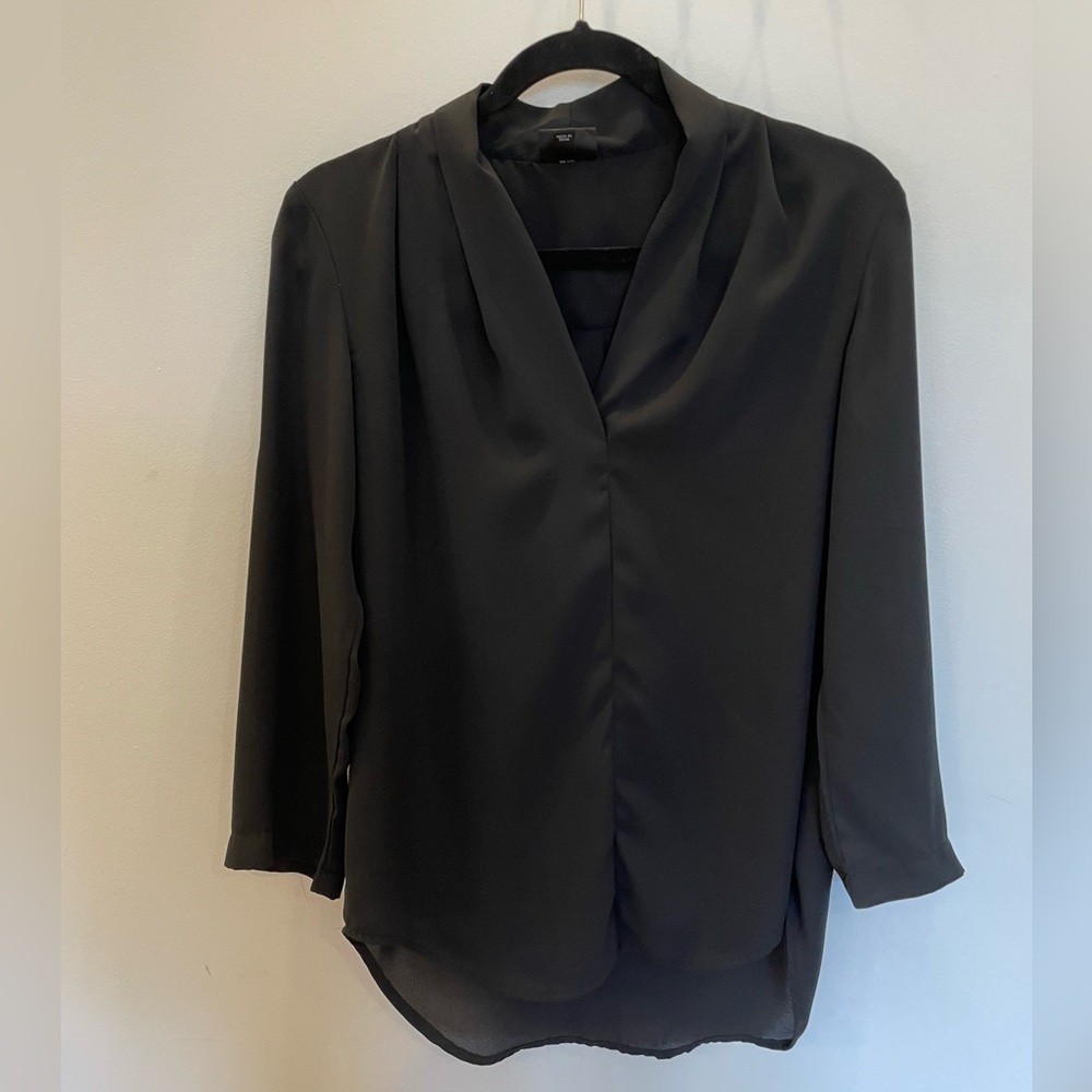 Massimo - Elegant Black Women's Top